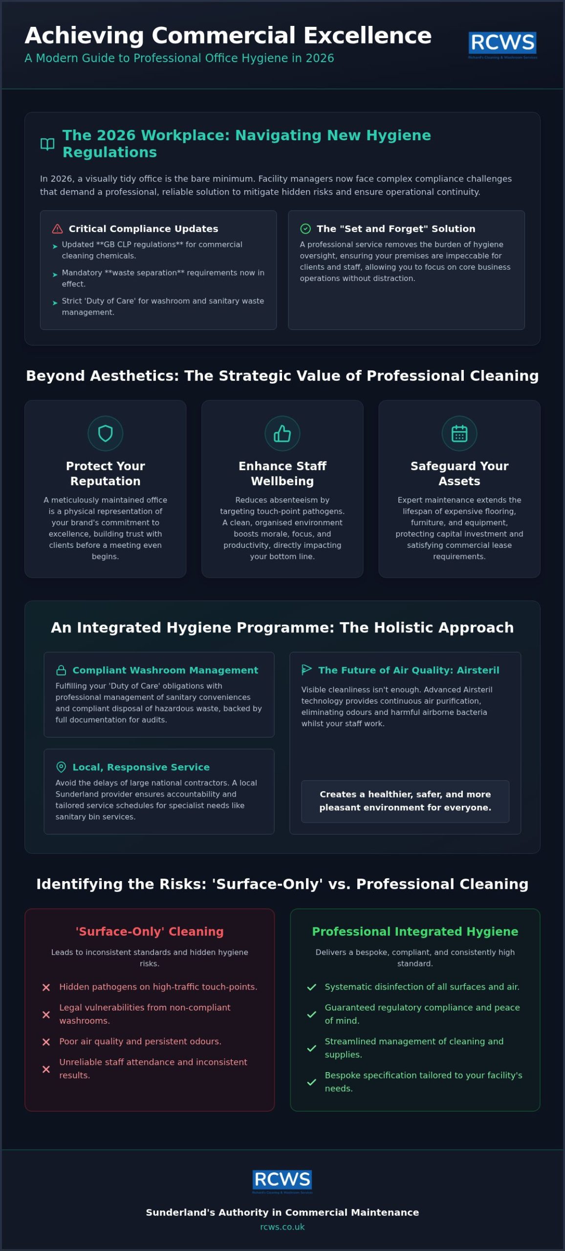 Professional Office Cleaning Sunderland: A Guide to Commercial Excellence 2026
